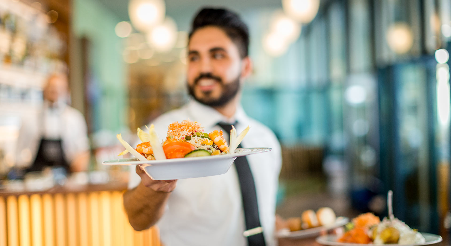 Salate und leichte Küche ihm Funkhaus Café Köln